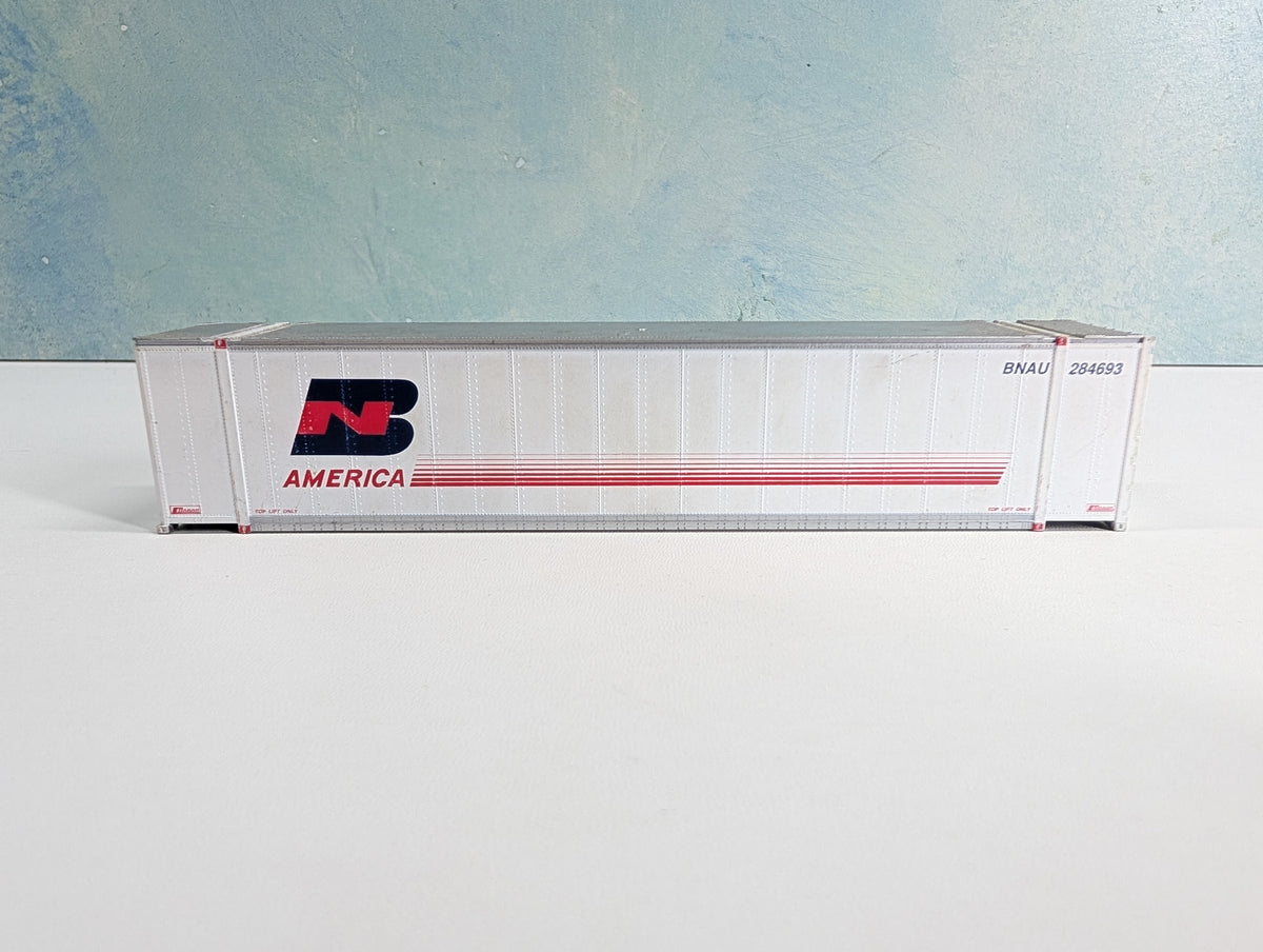 USED HO Scale 48' Container Burlington Northern BNAU #284693