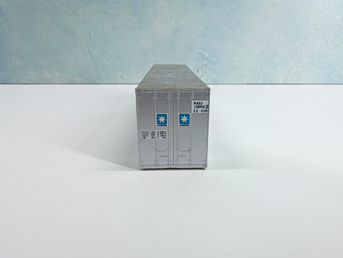 USED HO Scale 40' Container Maersk MAEU #238956