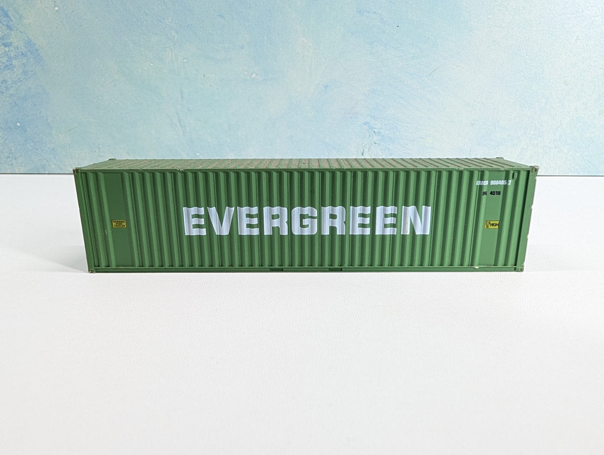 USED HO Scale 40' Container Evergreen EMCU #908405