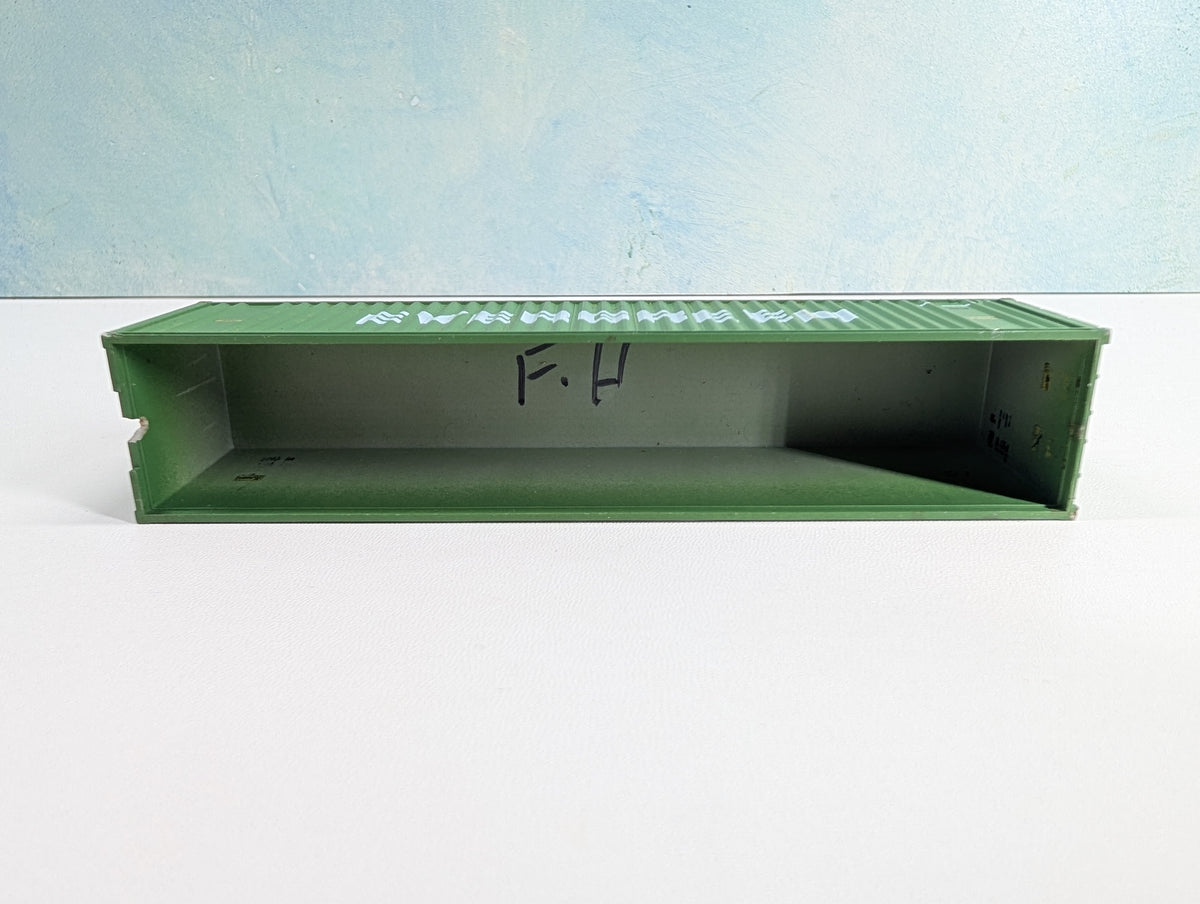 USED HO Scale 40' Container Evergreen EMCU #908405