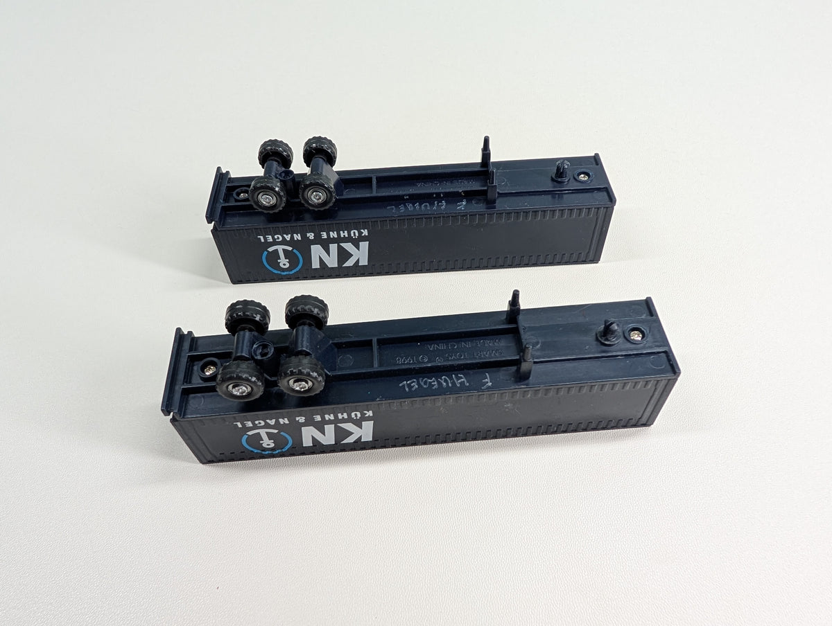USED HO Scale 38' Trailers Kuhne & Nagel KN (2 pcs)
