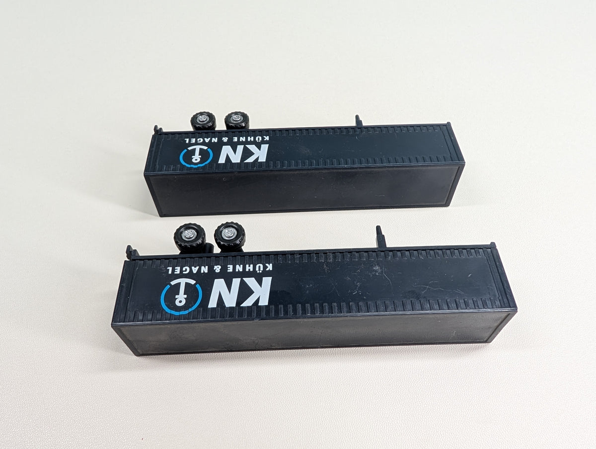 USED HO Scale 38' Trailers Kuhne & Nagel KN (2 pcs)