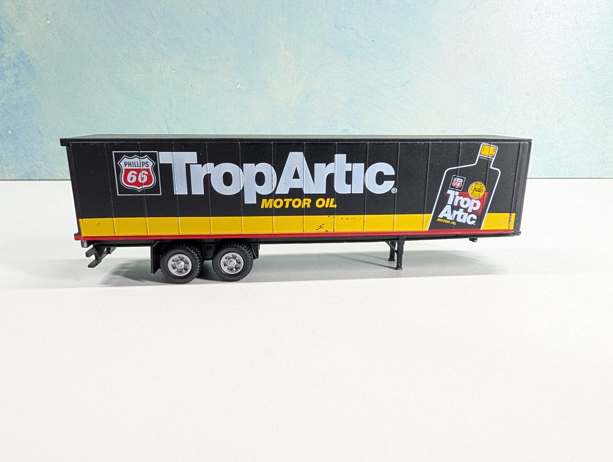 USED HO Scale 40' Trailer TropArtic Motor Oil Philips 66