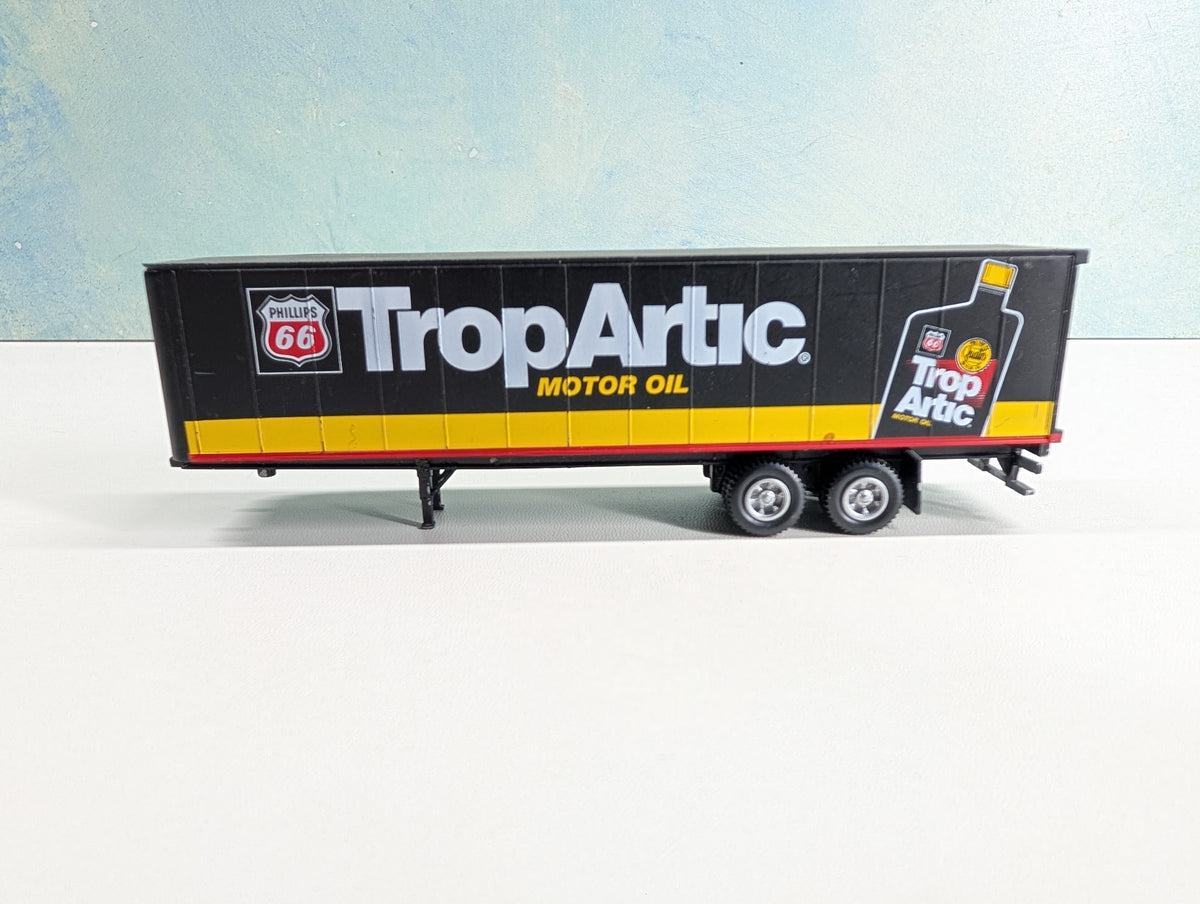 USED HO Scale 40' Trailer TropArtic Motor Oil Philips 66