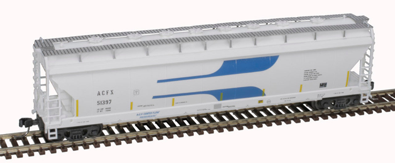 Atlas Master 50006083 N Scale, ACF Pressureaide Covered Hopper, Venturi ACFX #51405, Stripes