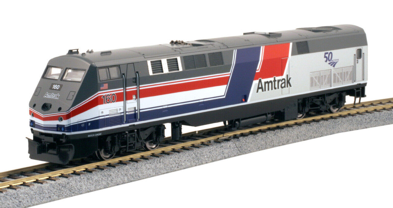 Kato 37-6116-LS HO Scale P42 Phase III Diesel Locomotive Amtrak #160 50th Anniversary LokSound 5