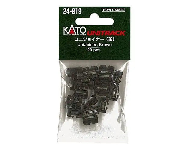 KATO 24-819 Multi Scale Unitrack Unijoiners Brown (20pcs)