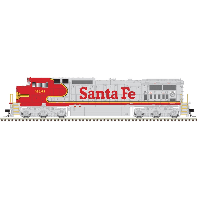 Atlas Master 10004512 HO Scale GE Dash 8-40CW Diesel Santa Fe #915 Gold ESU LokSound 5