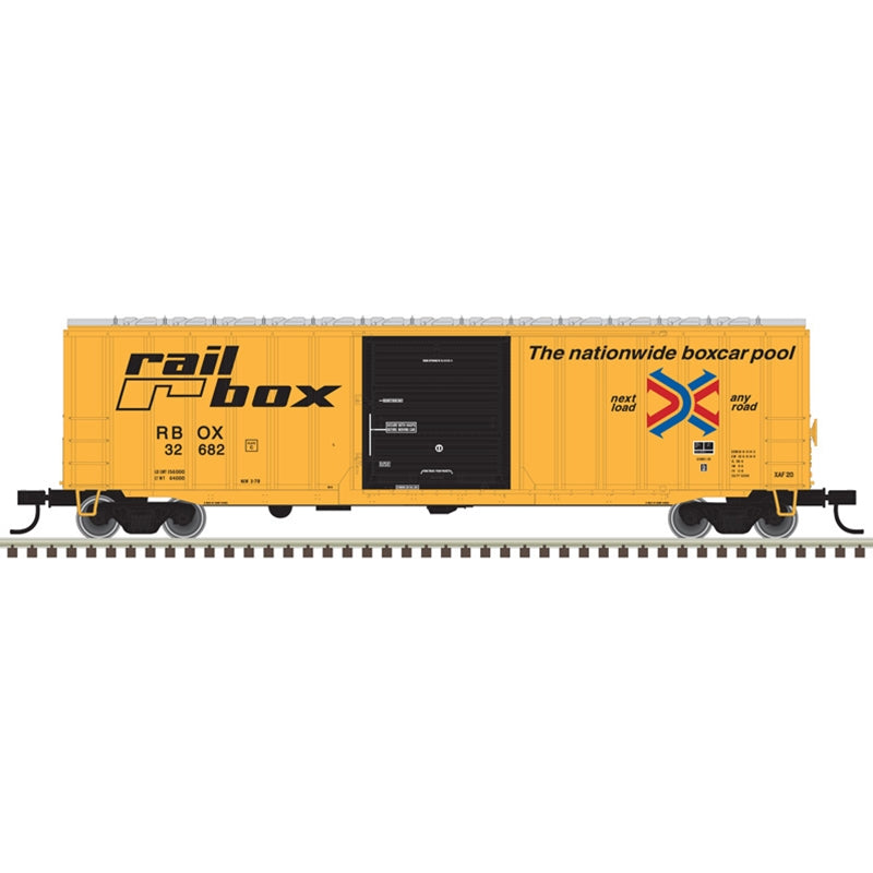 Atlas Trainman 20006719 HO Scale ACF 50'6" Box Car Railbox RBOX #32682
