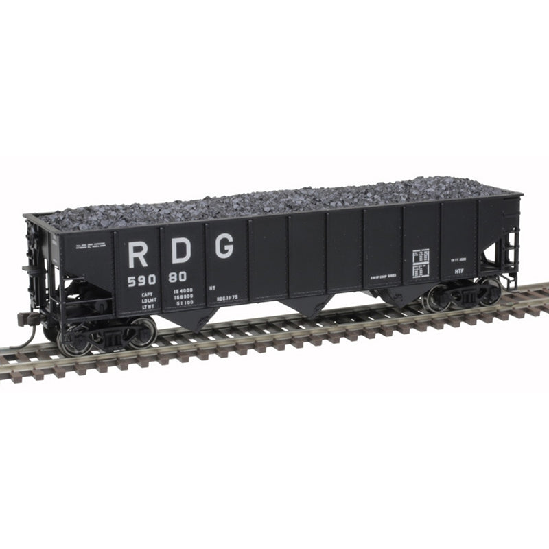 Atlas Trainman 20006927 HO Scale AAR 70T 9 Panel Hopper Reading RDG #59077