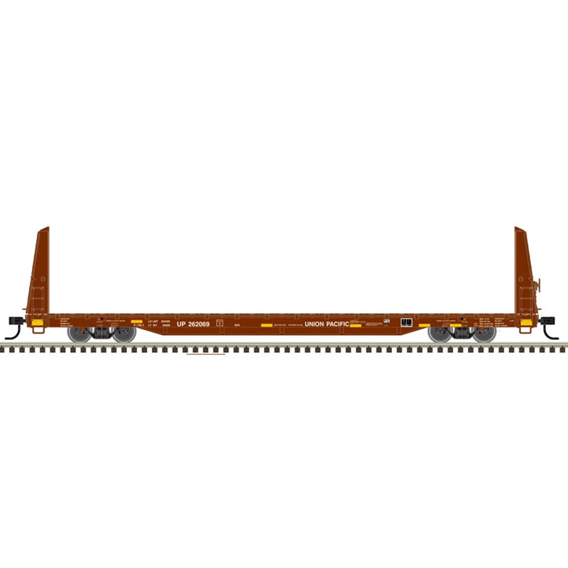 Atlas Trainman 20007959 HO Scale Bulkhead Flat Car Union Pacific UP #262069