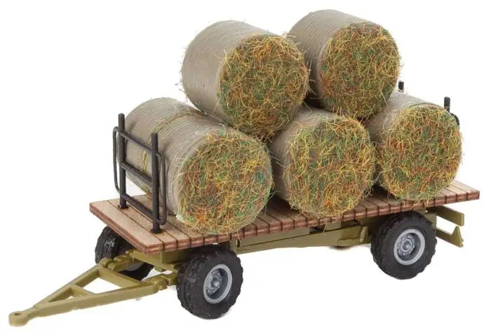 Walthers 949-4192 HO Scale Hay Trailer with Load
