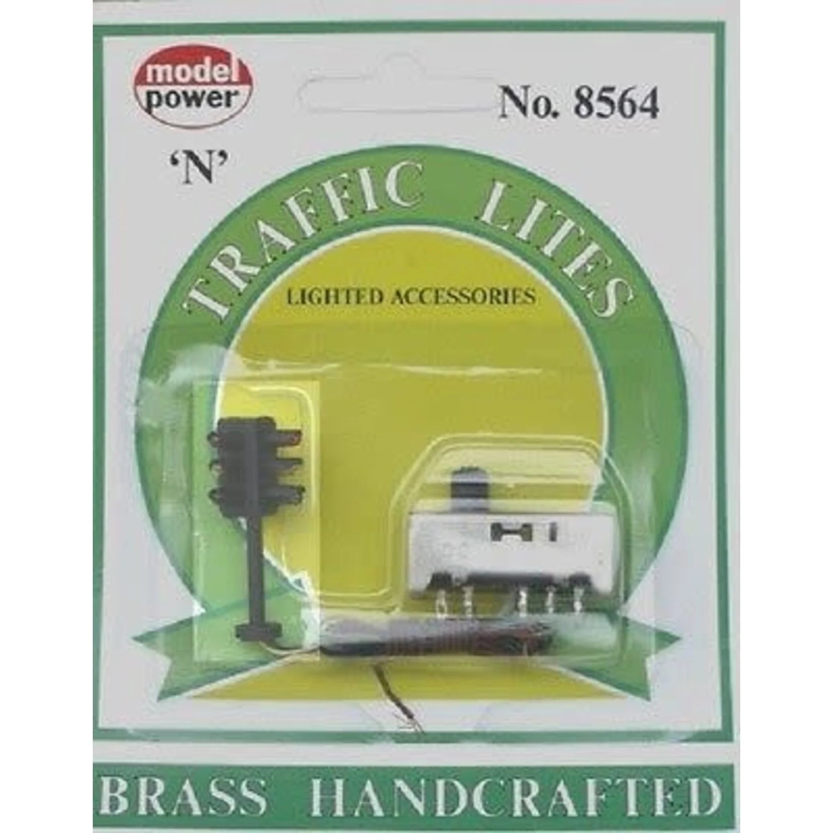 Model Power 8564 N Scale 6-Way Traffic Lights, Brass Parts