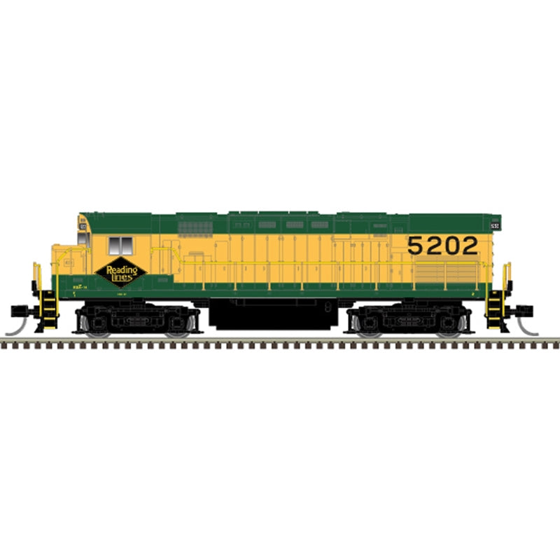 Atlas Master 40006130 N Scale C424 Diesel Locomotive Phase 1 Reading #5210 Gold Soundtraxx Tsunami2