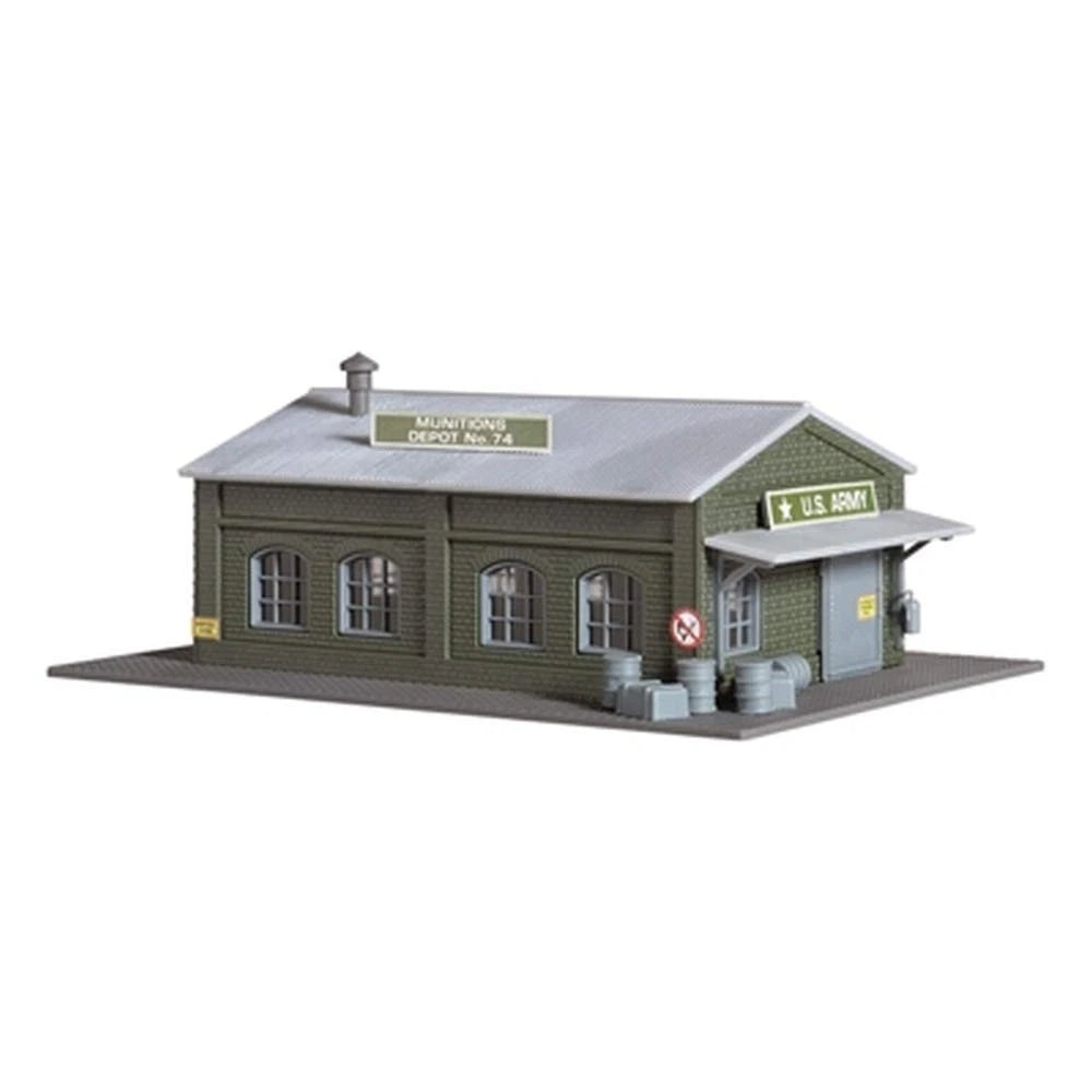 Model Power 2595 N Scale US Army Munitions Depot Building