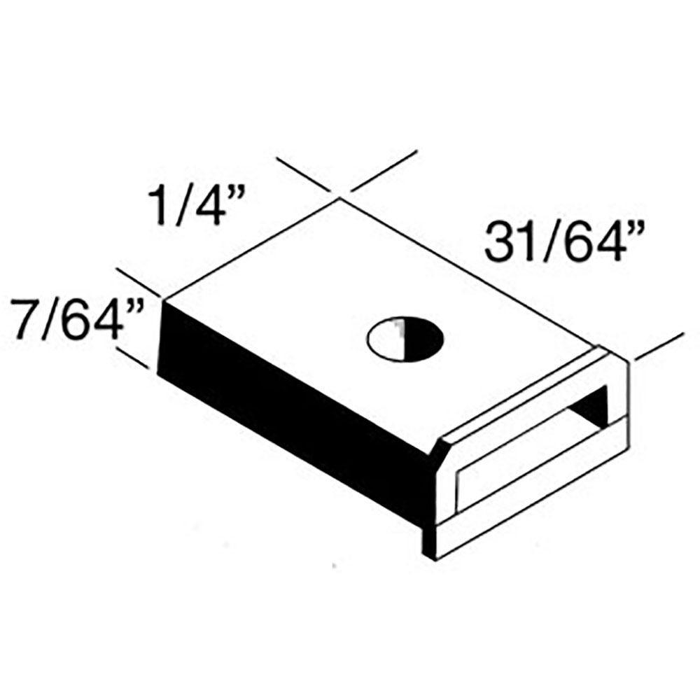 Kadee #262 HO Scale, Whisker Coupler Narrow Snap-Together Gearboxes & Lids
