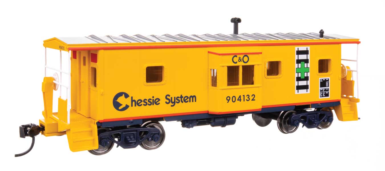 Walthers Mainline 910-8672 HO Scale International Bay Window Caboose