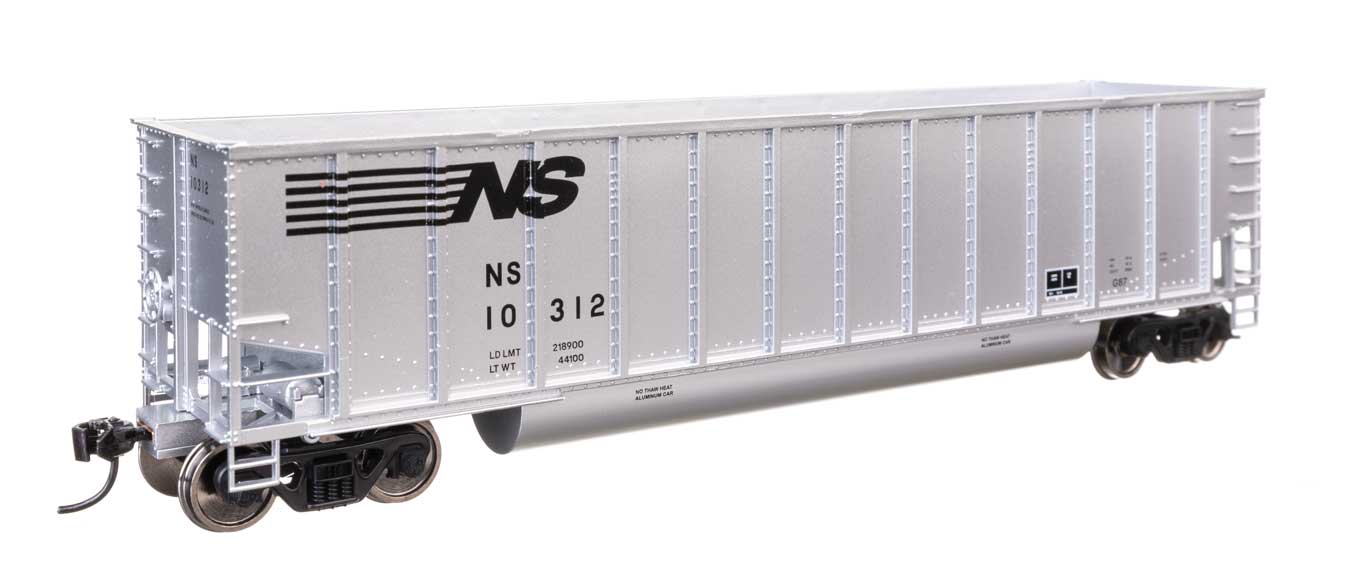 Walthers Mainline 910-57213 HO Scale 50' Bethgon Gondola Norfolk Southern NS #10406