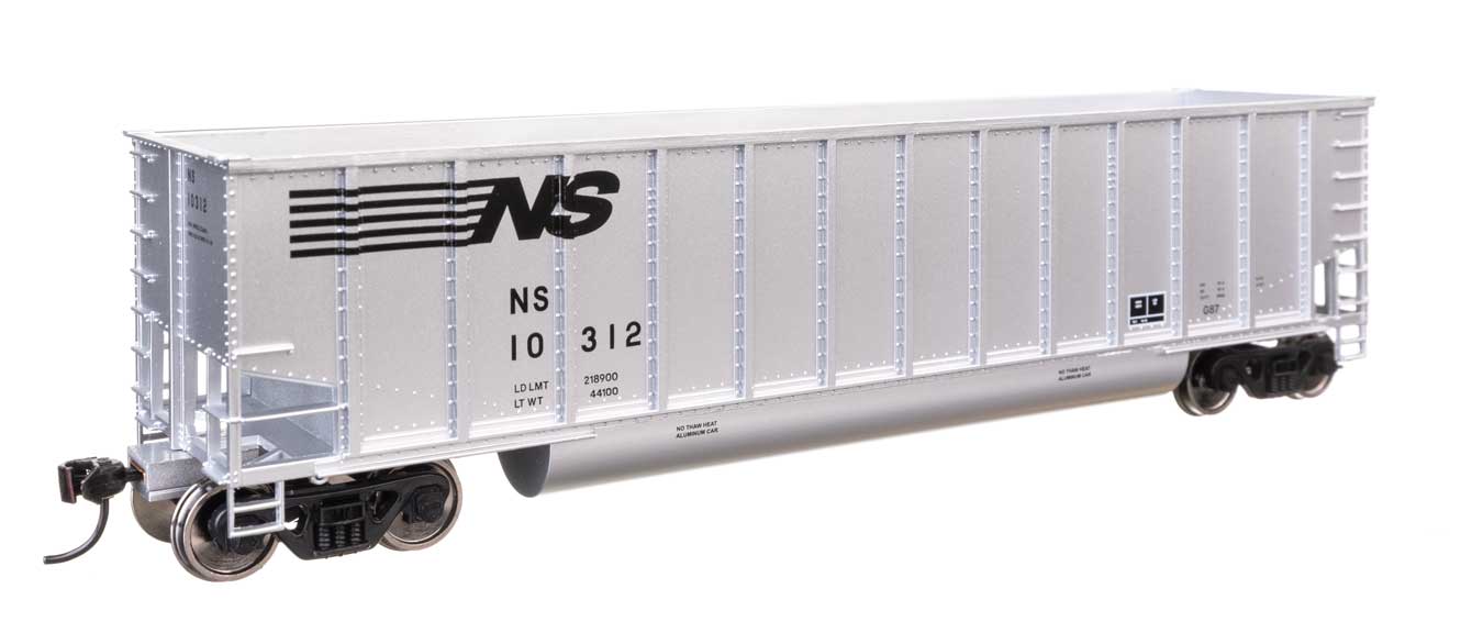 Walthers Mainline 910-57212 HO Scale 50' Bethgon Gondola Norfolk Southern NS #10312