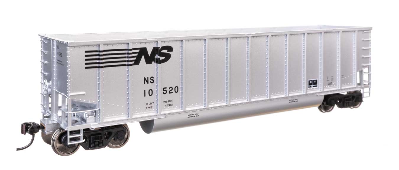 Walthers Mainline 910-57214 HO Scale 50' Bethgon Gondola Norfolk Southern NS #10520