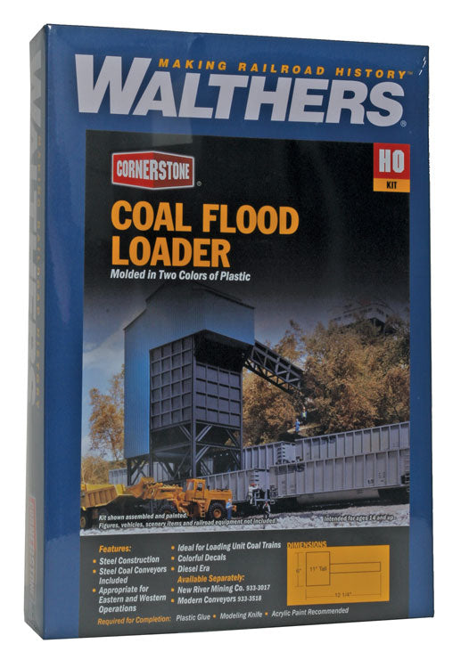 Walthers Cornerstone 933-3051 HO Scale Coal Flood Loader KIT