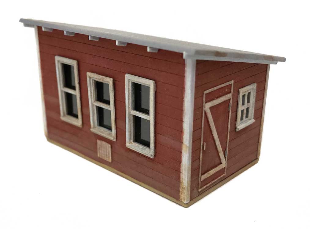 Walthers Cornerstone 933-3346 HO Scale Chicken Coop & Sheds KIT
