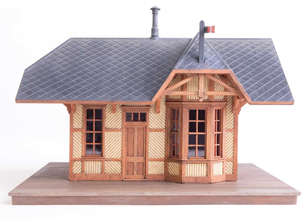 Walthers Cornerstone 933-3555 HO Scale Victoria Springs Station KIT