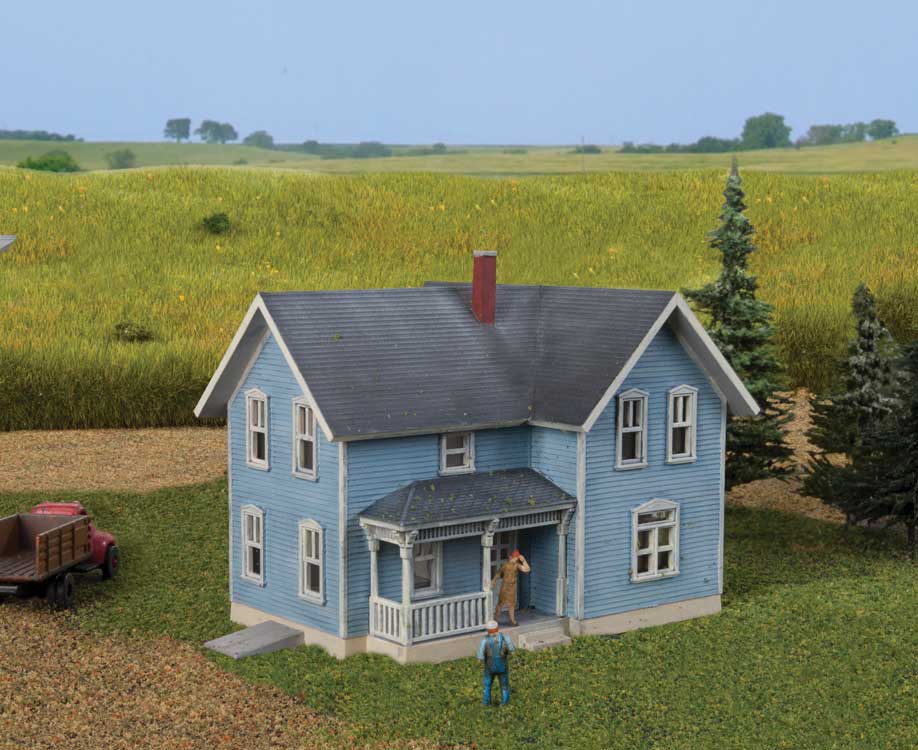 Walthers Cornerstone 933-3890 N Scale Lancaster Farm House KIT