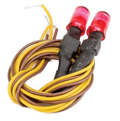 Model Power 100981 Multi Scale 12V Red Blinking LED with Resistor (Pack of 2)