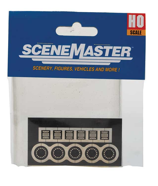 Walthers SceneMaster 949-4123 HO Scale Manhole Covers & Sewer Grates