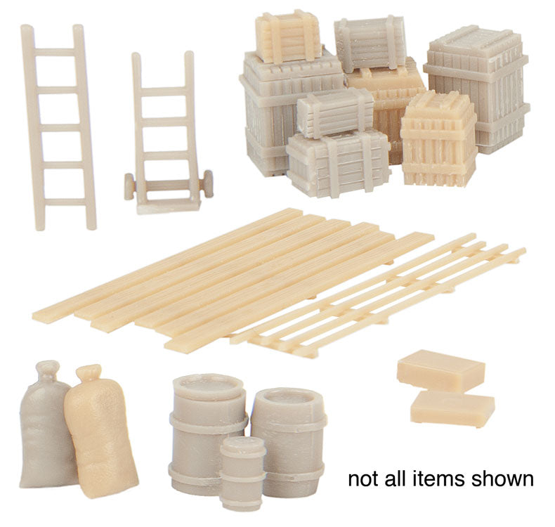 Walthers SceneMaster 949-4151 HO Scale Freight Loads (146 pcs)