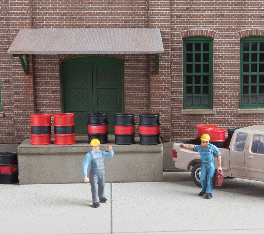 Walthers SceneMaster 949-4152 HO Scale Oil Drums