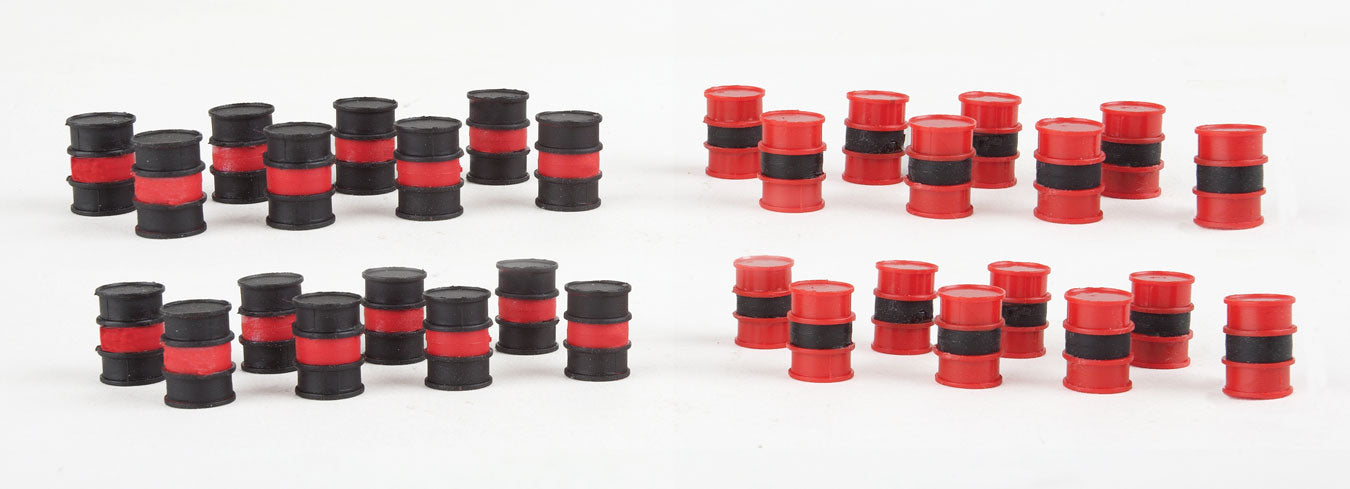 Walthers SceneMaster 949-4152 HO Scale Oil Drums