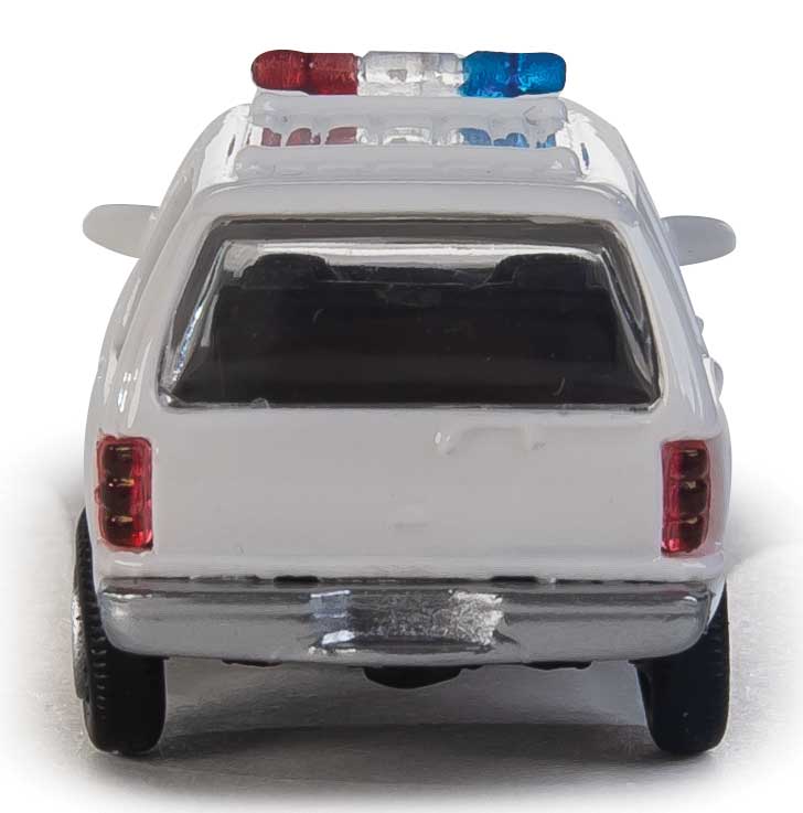 Walthers SceneMaster 949-12044 HO Scale Ford Expedition Special Service Vehicle, Police Agency White