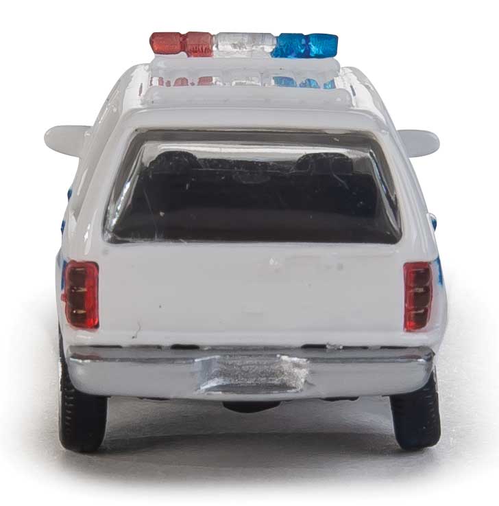 Walthers SceneMaster 949-12045 HO Scale Ford Expedition Special Service Vehicle, Police/Sheriff/Highway Patrol Blue Stripe