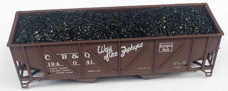 Bowser 31531 HO Scale English Coal Load for Proto/Walthers 50T War Emerg Hopper (2 pcs)