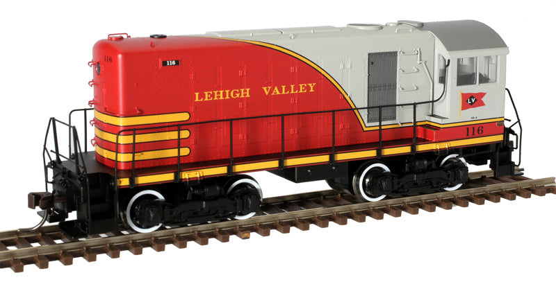 Atlas Master 10003989 HO Scale, HH600/HH660 Locomotive, Lehigh Valley #116 (LokSound 5 DCC)