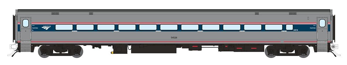 Rapido 128050 HO Scale, Horizon Coach, Amtrak #54546, Phase 6