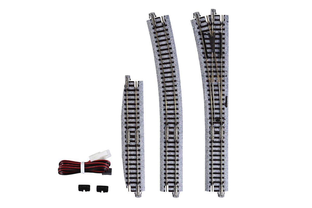 KATO 20-220 N Scale Electric Tunrout #4, LH