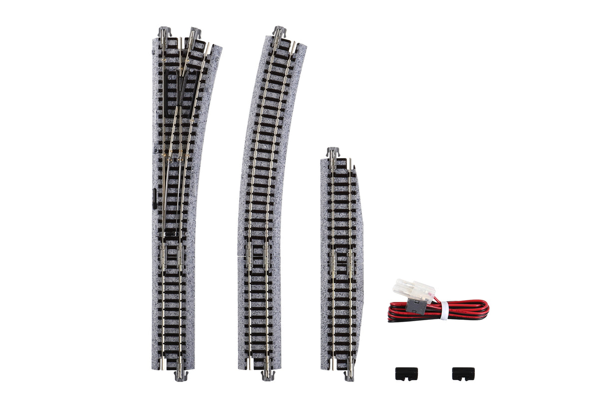 KATO 20-221 N Scale Electric Tunrout #4, RH