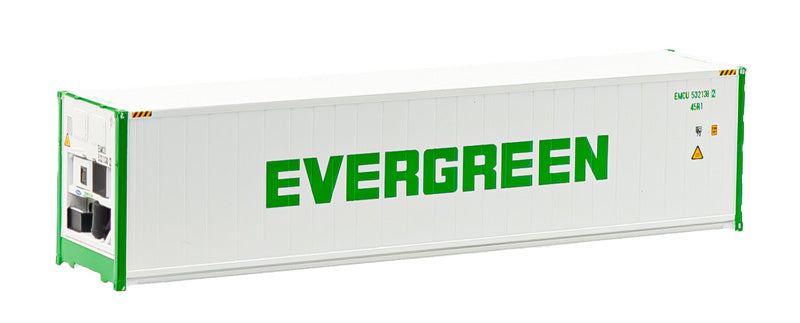 Atlas 20006724 HO Scale, 40' Refrigerated Container, Evergreen , Set #1 (3 Pack)
