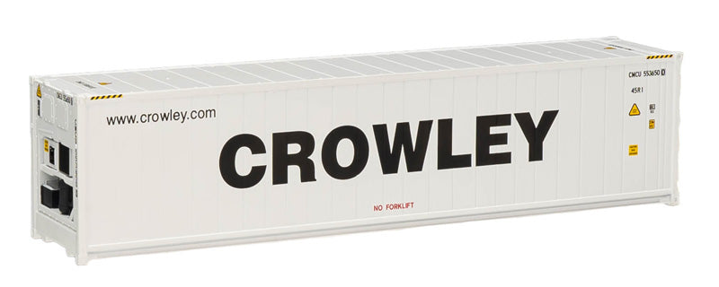 Atlas 20006729 HO Scale, 40' Refrigerated Container, Crowley , Set #2 (3 Pack)
