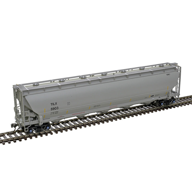 Atlas Master 20007506 HO Scale Trinity 5660 PD Covered Hopper w/ Stripes Trinity Industries Leasing TILX #5898