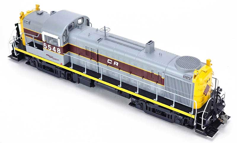 Bowser 25456 HO Scale Alco RS3 Hammerhead Diesel Locomotive Conrail #5548 ex EL, w/Large Louvers, Phase 1 ESU LokSound