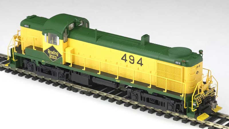 Bowser 25568 HO Scale RS-3 Phase I Diesel Locomotive Reading RDG #494 ESU LokSound 5