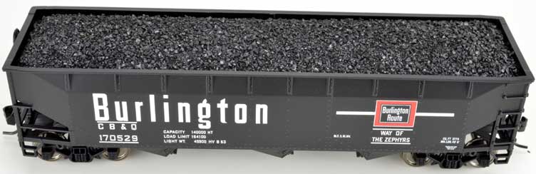 Bowser 31502 HO Scale English Coal Load for Bowser H-21, H22 Hopper (2 pcs)