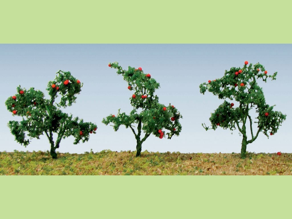 Bachmann 32510 HO Scale, JTT, Fruiting Bush (3/4'' tall), Pack of 18