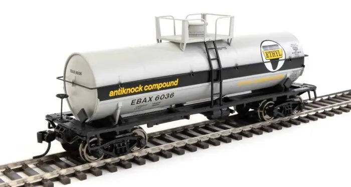WalthersMainline 910-48009 HO Scale 36' Chemical Tankcar Ethyl Corporation EBAX #6036