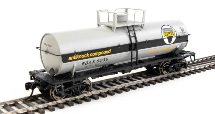 WalthersMainline 910-48009 HO Scale 36' Chemical Tankcar Ethyl Corporation EBAX #6036
