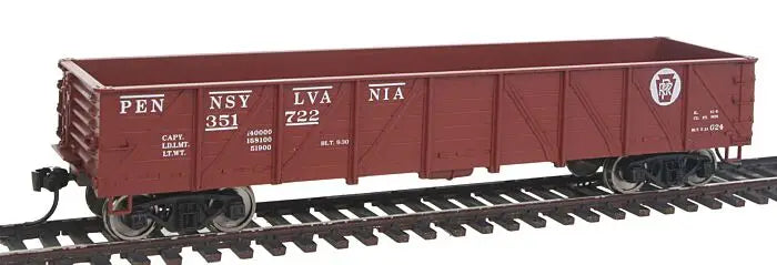 WalthersMainline 910-5672 HO Scale 40' 50-Ton Drop Bottom Gondola Pennsylvania #351722